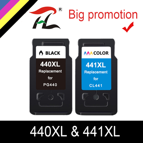YLC PG440 CL441 Cartridge Replacement for Canon PG 440 CL 441 440XL Ink Cartridge for Pixma MG4280 MG4240 MX438 MX518 MX378 ► Photo 1/6