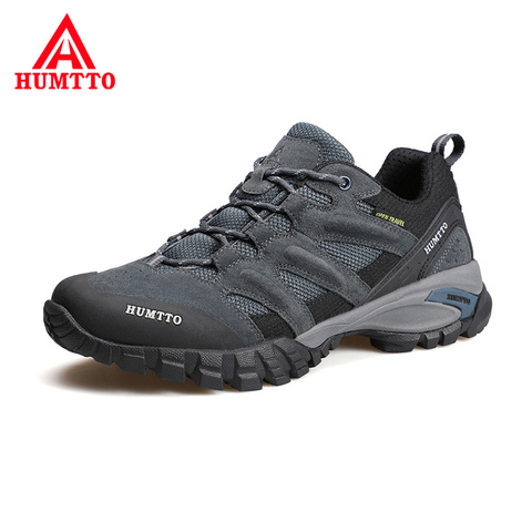 2022 New Breathable Hiking Shoes Soft Non-slip Cushioning Trekking Shoes High Quality Genuine Leather Sport Outdoor Shoes ► Photo 1/6