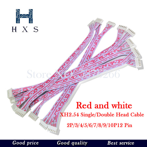 10PCS JST XH2.54 XH 2.54mm Single/Double Head Wire Cable Connector 2P/3/4/5/6/7/8/9/10P12 Pin Pitch Red Blue Male Female Plug ► Photo 1/5