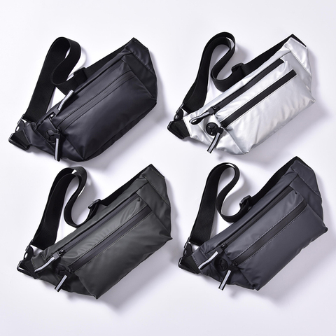 Fashion Men's Waist Bag Fanny Pack Crossbody Bags for Women Chest Belt Bag Travel Outdoor Man Packs High Quality Waterproof bag ► Photo 1/6