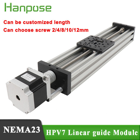 HPV7 Openbuilds C-Beam Linear Actuator Z axis t8 lead screw Pitch 2/4/8/12/14mm NEMA23 2.8A stepper motor for Reprap 3D Printer ► Photo 1/6