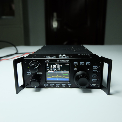 Xiegu G90 HF Transceiver 20W SSB/CW/AM/FM SDR Radio Built-in Antenna tuner ► Photo 1/5