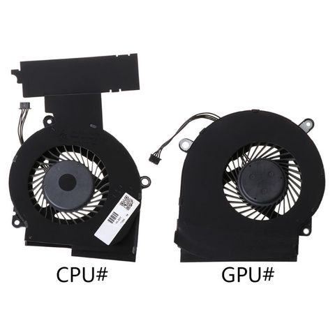 CPU GPU Cooling Fan Replacement for HP OMEN 15-DC 15-DC0013TX 15-DC0004TX 15-dc0005TX TPN-Q211 Cooler Fan ► Photo 1/6