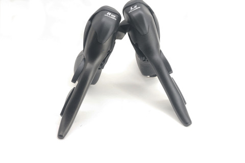 NEW Double 10 speed Dual Control Levers For Shimano Road 105 STI ST-5700 4600 Shifters 2 x 10 Speed Left / Right / Pair Shifter ► Photo 1/6