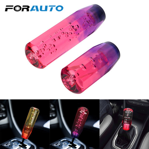 10/15CM Manual Transmission Universal Interior Part Shift Knob Stick Car Gear Shift Knob Crystal Transparent Bubble Shifter ► Photo 1/6