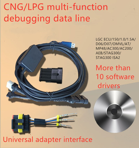 CNG LPG Computer Board General Diagnostic Debug Line Data Line For AC AEB ECU ► Photo 1/6