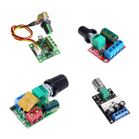 mini DC-DC motor PWM speed controller 2A 3A 5A Governor Switch 3V 5V 6V 12V 24V 35V 90W Dimming control Module LED dimmer ► Photo 1/6