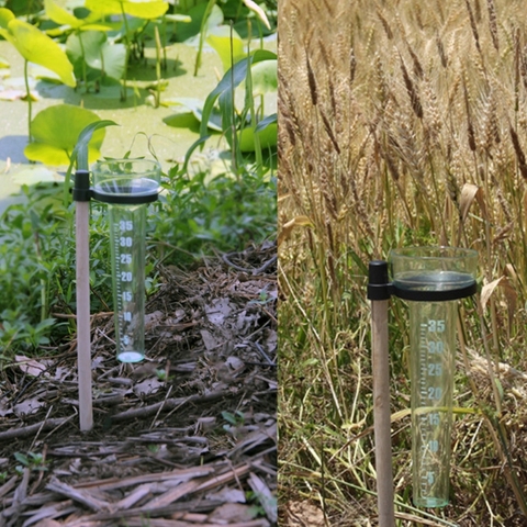 Polystyrene Rain Gauge Up to 35mm Measurement Tool For Garden Water Ground Drop Ship ► Photo 1/6