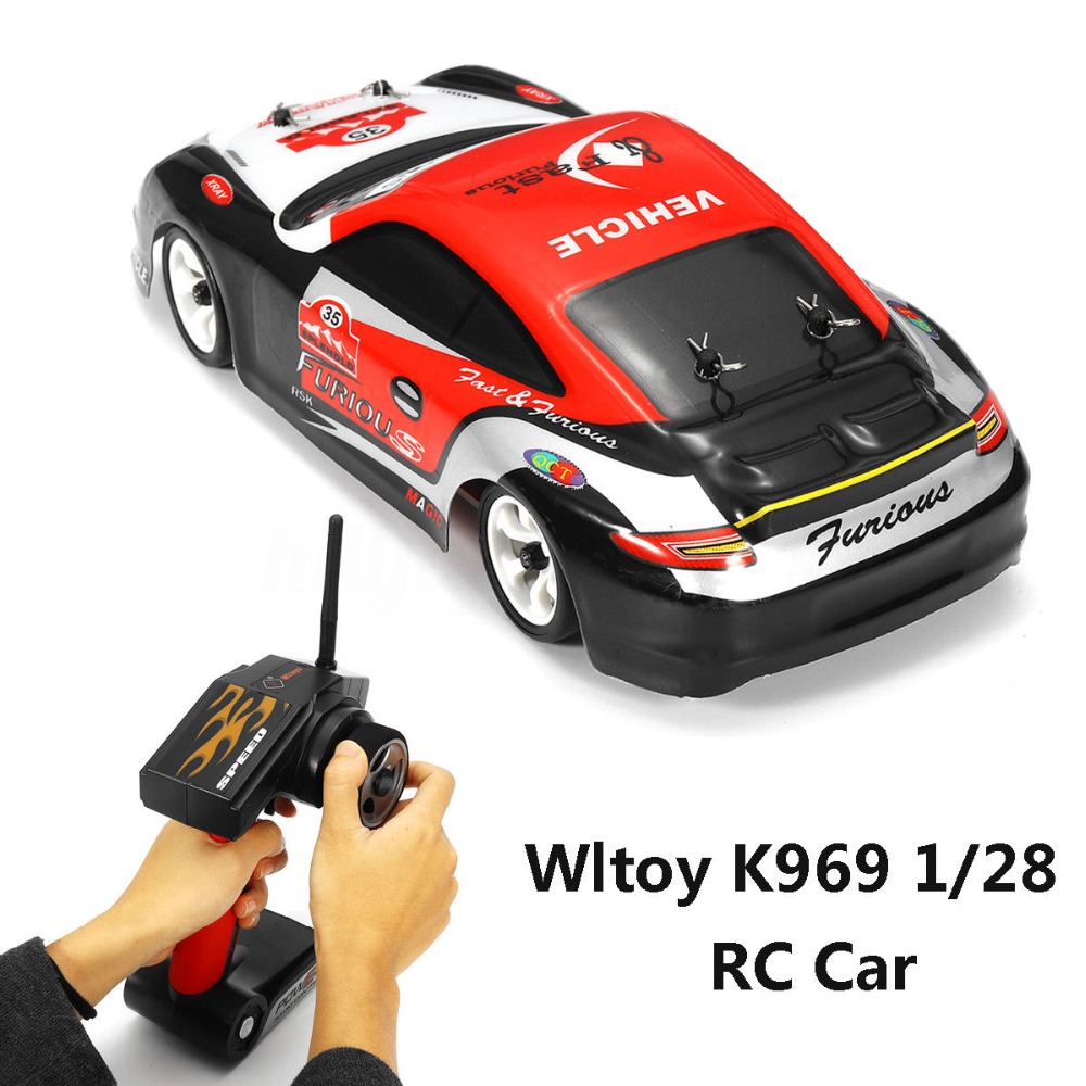 Wltoys K969 1/28 2.4G 4WD Brushed Mini RC Cars RTR Drift Car High Speed Toys
