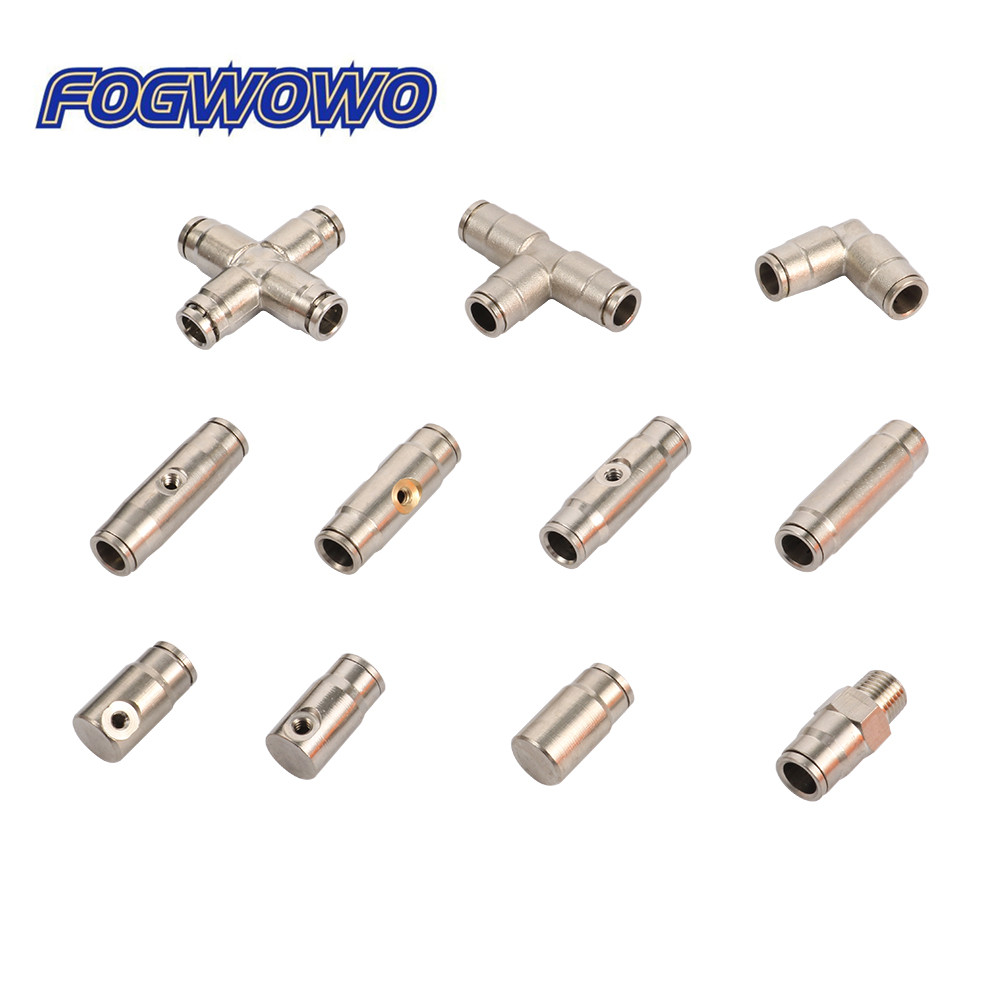 40Pcs Stainless Steel Thread Male High Pressure Nozzle Sprayer Cooling Fogging 