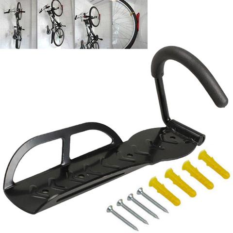 Bike Steel Wall Stand Holder Bicycle Hanger Hook Rack 30kg Capacity Bike Wall Mount Storage Rack Stands Wall Parking Racks ► Photo 1/6