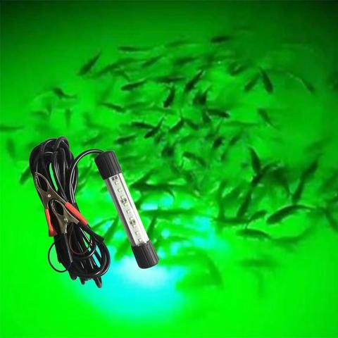 30w Waterproof LED Underwater Light Lamp DC 12V 3730LM For Submersible Night Fishing Boat Outdoor Lighting Green Lights La ► Photo 1/6