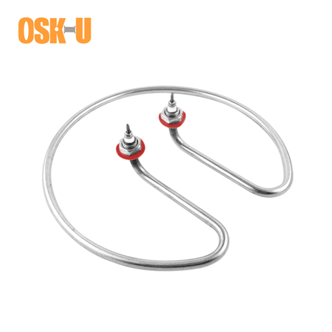 Stainless Steel Tubular Heating Pipe M16 Thread Heater Element 220V 2KW/2.5KW/3KW Heating Element for Electric Heating Bucket ► Photo 1/2