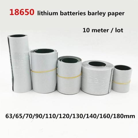 10 meter 18650 Li-ion Battery Insulation Gasket Barley Paper Pack Cell Insulating Glue Patch Electrode Insulated Pads 0.2mm ► Photo 1/2