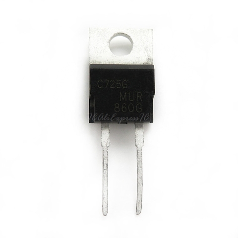 10pcs/lot MUR860 TO220 MUR860G TO-220 U860 Ultra Fast Recovery Rectifiers Transistor new original In Stock ► Photo 1/2