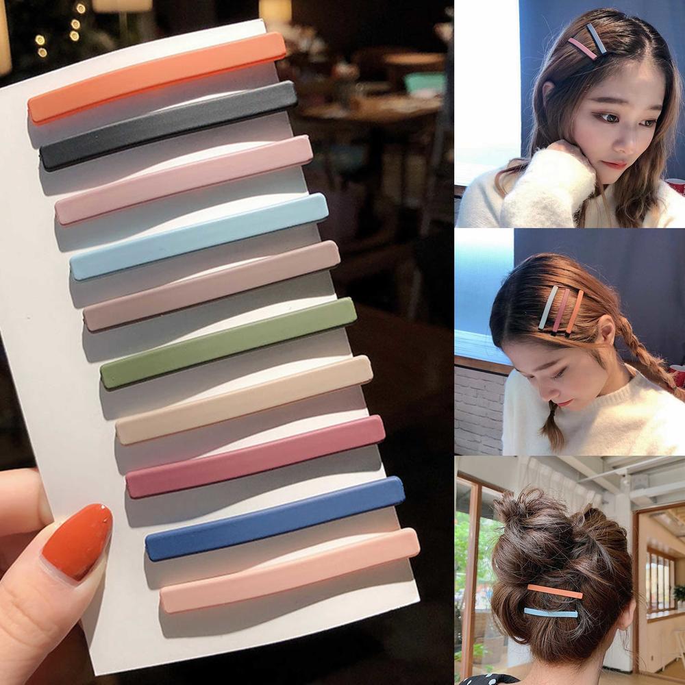 Matte Candy Color Bowknot Hairpins Hair Clip Barrettes Fashion Hair Accessories