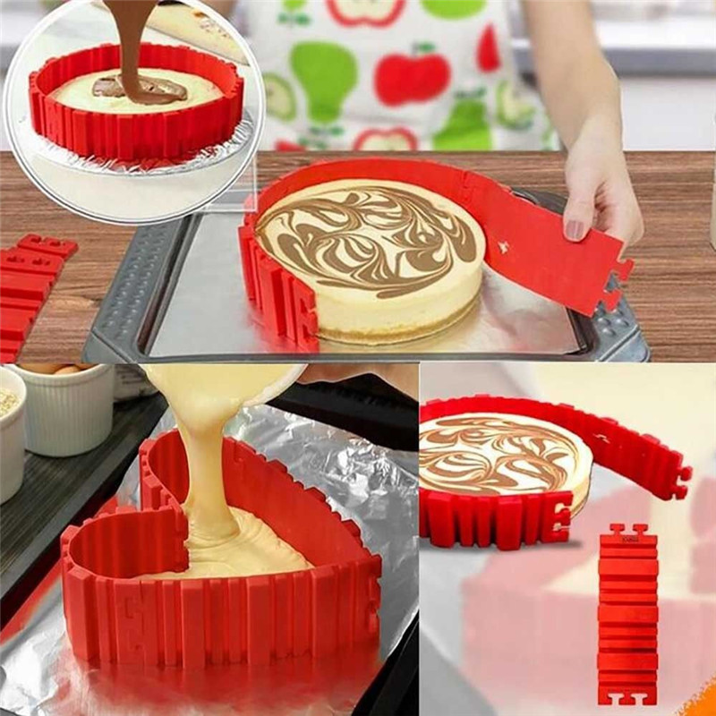 DIY Silicone Swirl Ring Cake Mold Baking Tin Mould Pan Pastry Bakeware Tool 1PC 
