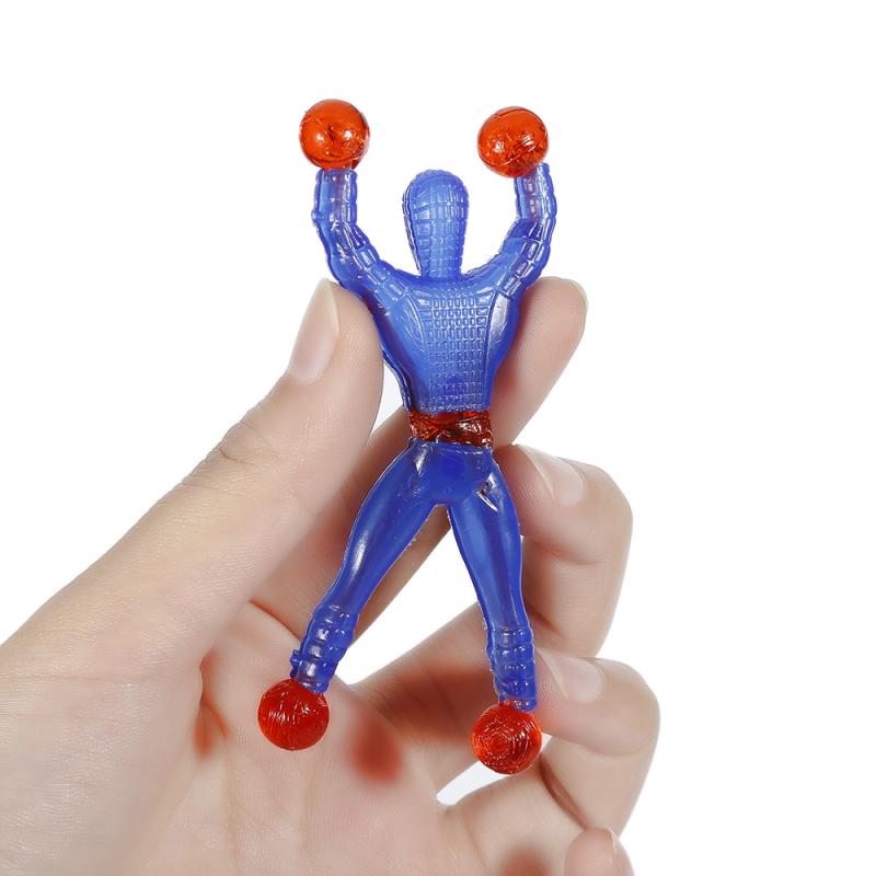 Details about   Children's Superman Simulation Mini Character Toy Climbing Wall Hanging Superman
