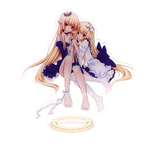 Anime Chobits Action Figure Cosplay Toys Elda Chii Freya Acrylic Figures Stand Model Dolls 15cm ► Photo 1/2