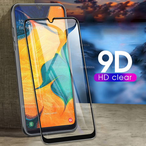 9D Tempered Glass For Samsung Galaxy A30S A30 A50 S A 30 S A50S Glass Protective Film For Samsung A51 A71 A01 A70 M31 M30S Glass ► Photo 1/6