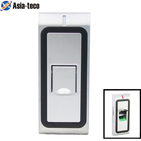 Metal IP65 Waterproof Biometrics Fingerprint Access Control System 1000 Users RFID 125khz Reader Door Access Control ► Photo 1/6