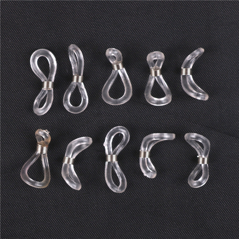 40pcs Eyeglasses Sunglasses Spectacle Chain Rope Holder Strap Rubber Loop End Eye Glasses Retainer End Loop Connector DIY ► Photo 1/1
