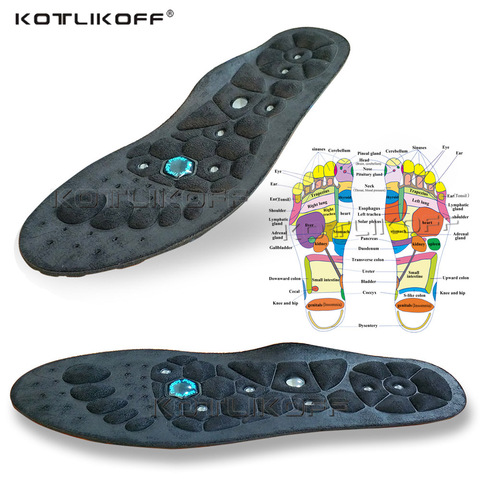 Premium Orthopedic Magnetic Therapy Insoles Arch Support Shoes Pads Magnet Soft Rubber Health Therapy Acupuncture Insoles ► Photo 1/6