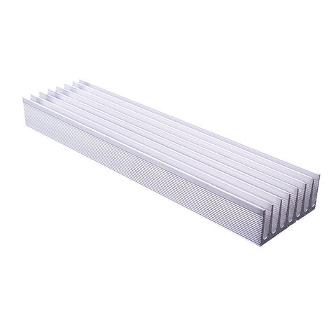 50*22.5*50~500mm Aluminium radiator Comb type Heat sink Width 50mm,High 22.5mm Length customizable cooling fin thermal slug ► Photo 1/3