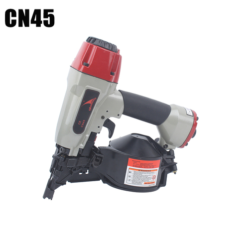 Quality YOUSAILING CN45 Pneumatic Construction Coil Nailer Roll Nail Gun Nail Depth Adjustable ► Photo 1/6