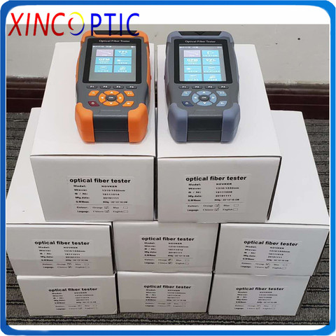 Mini-Pro OTDR NK3200S NK3200D Optic Fiber Tester,Fiber Optic Reflectometer with VFL OLS OPM Event Map 24dB for 64km Fiber Tester ► Photo 1/6