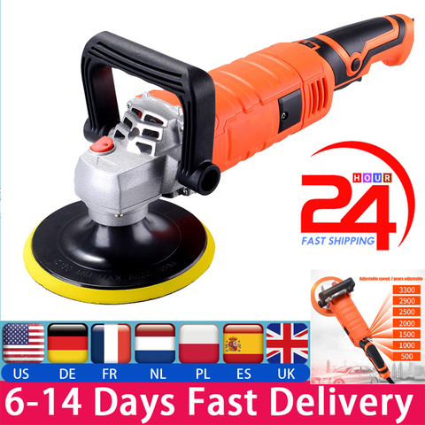 2022 Adjustable Speed Car polishing machine Electric cars Polisher Waxing Machine Automobile Furniture pulidora para automovil ► Photo 1/6