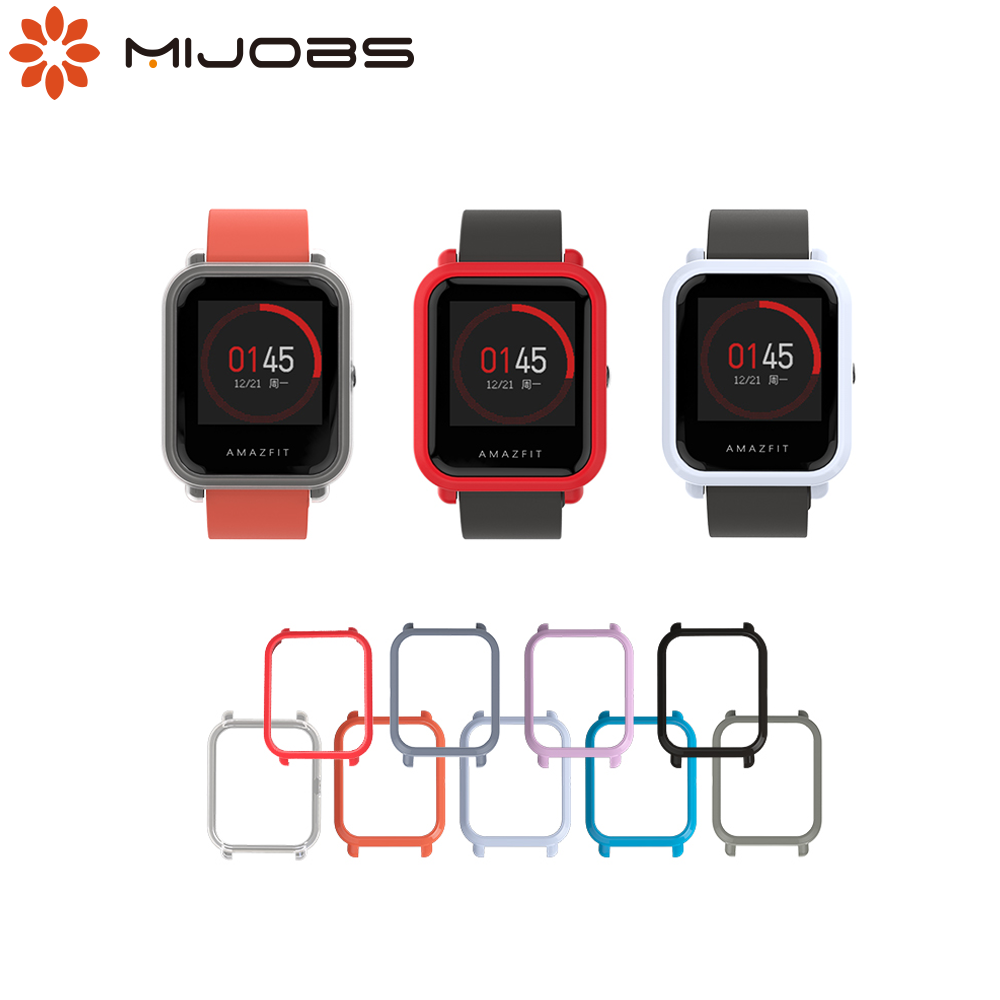 Buy Online Mijobs Amazfit Protective Case Cover For Xiaomi Huami Amazfit Bip Bit Pace Lite Youth Smart Watch Strap Plastic Pc Shell Bumper Alitools