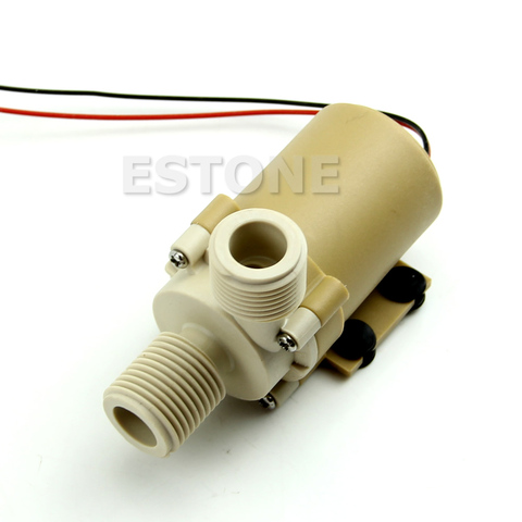 12V/24V DC Solar Hot Water Circulation Pump Brushless Motor Water Pump 5M 3M New ► Photo 1/1