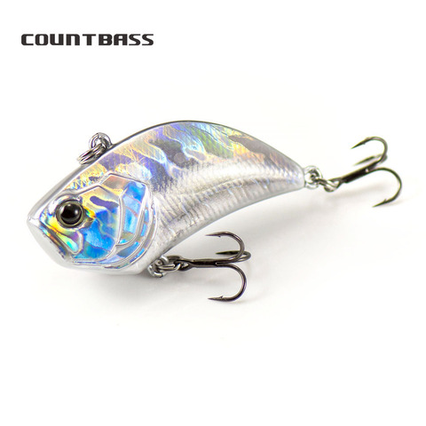 1pc  COUNTBASS 55mm 13.5g Vibe Lure Rattling Hard Body Fishing Baits Vibration Lures Lipless  Crankbait Angler's Fishing Lure ► Photo 1/6