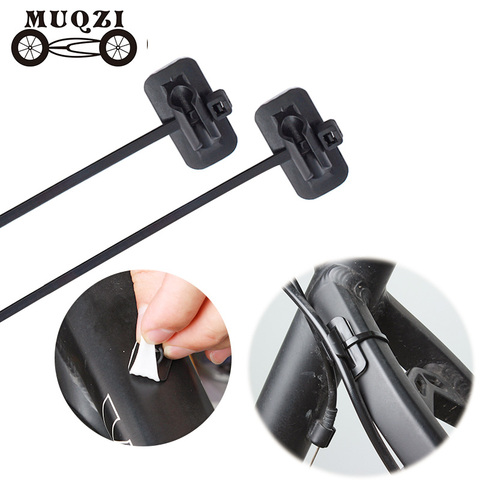 MUQZI 4PCS bike brake Variable speed Wire tube fixed Tubing Line board Line tube buckle Mountain road Fixed gear bicycle ► Photo 1/6