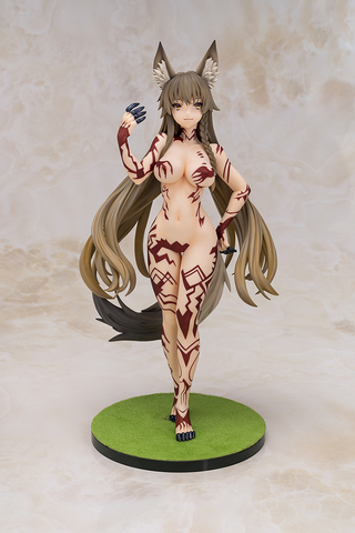 Yellow Egg Body Fox Ear Girl 1/6 Figure Temperature Control Color Change Painting Figure ► Photo 1/2