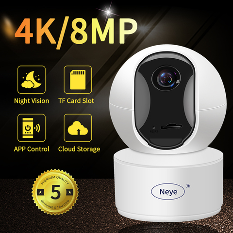 N_eye 4mp Mini Dome IP Camera Starlight Built-in MiC CCTV Camera wifi camera 2-way audio baby monitor Indoor smart Cam ip camera ► Photo 1/6