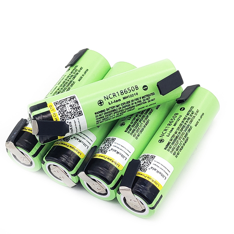 18650 Liitokala NCR18650B 18650 3.7v 3400mah Lithium Rechargeable Battery Welding Nickel Sheet batteries ► Photo 1/5