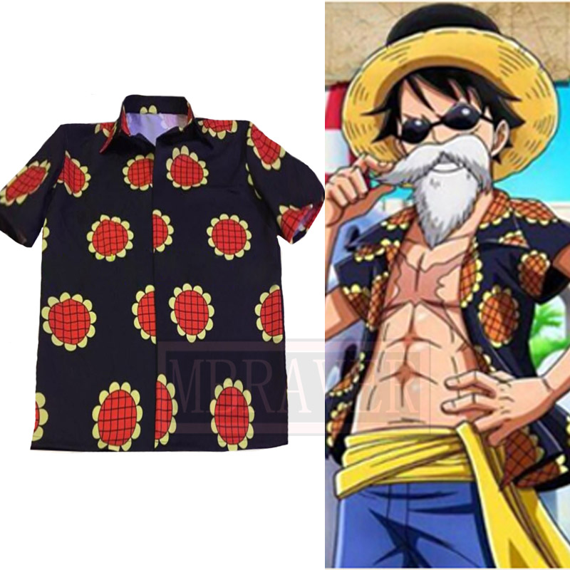 Price History Review On Japan Anime One Piece Monkey D Luffy Dressrosa Corrida Colosseum Cosplay Costumes Sunflower T Shirt Casual Tops Tee Aliexpress Seller Cosland Store Alitools Io