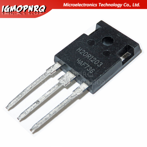 2pcs H20R120 H20R1202 H20R1203 H20T120 TO-247 20A 1200V Power IGBT Transistor ► Photo 1/1