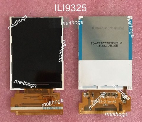 2.2 inch 39P 262K TFT LCD Screen with Touch Panel ILI9325 Drive IC 240(RGB)*320 8/16/9/18Bit Interface ► Photo 1/3