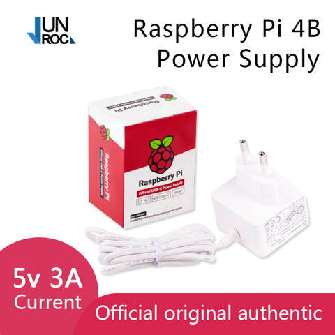 Raspberry Pi 15.3W USB-C Power Supply The official and recommended USB-C power supply for Raspberry Pi 4 ► Photo 1/6