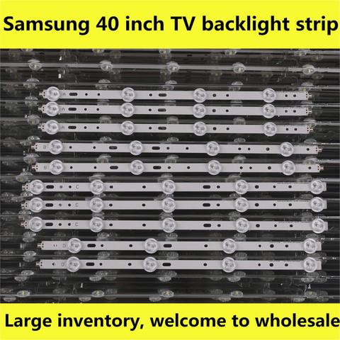 TV LED Light Bars For Philips 40PFL3208T/60 40PFL3208H/12 40PFL3108T/60 40PFL3078/12 Backlight Strip Kit LED Lamps Lens 10 Bands ► Photo 1/3