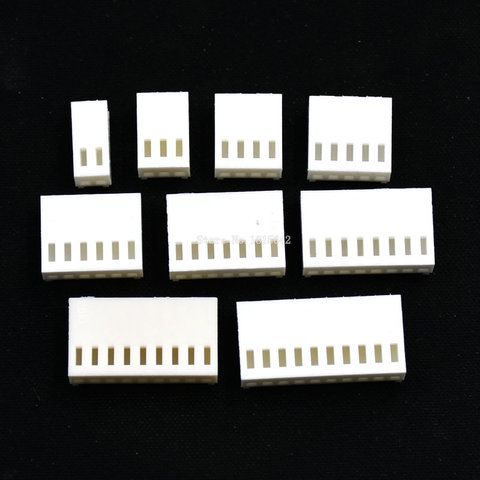 50PCS KF2510 KF-2510 2/3/4/5/6/7/8/9/10Y 2510 2.54 mm Female Connector Pin Header 2.54mm Plastic Shell Housing ► Photo 1/2