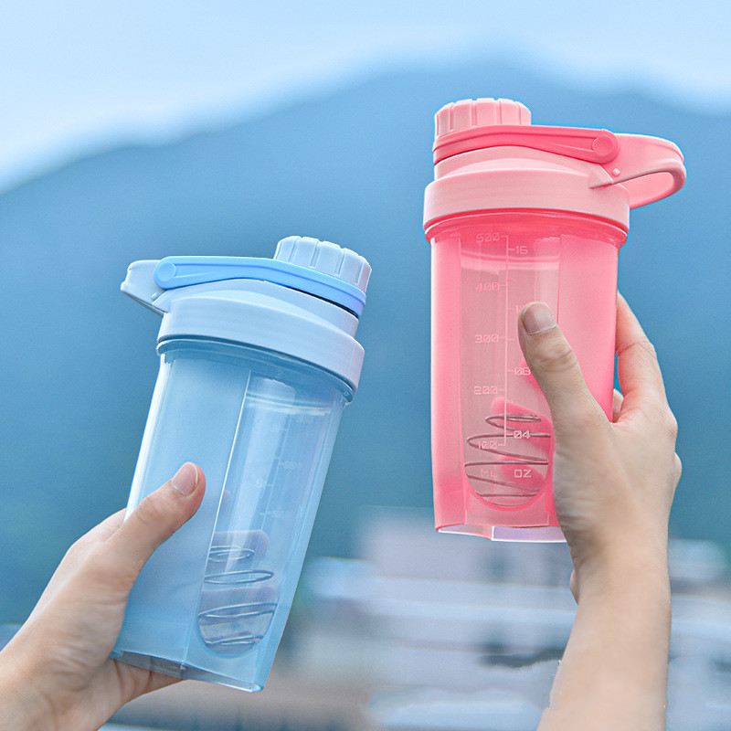 New Arrival Pink 1000ml Herbalife Nutrition Sports Hiking Water Bottle  Fitness Straw Food Grade Plastic Water Bottle - Water Bottles - AliExpress