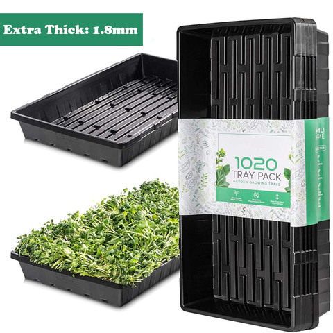 1.8mm Thickness Plant Growing Trays Nursery Seedling Holder Plate Starter for Greenhouse Hydroponics Seedlings Plant Germination ► Photo 1/6