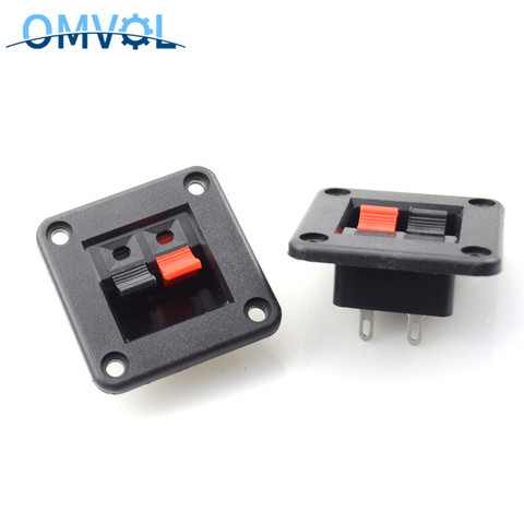 2PCS Push Type Speaker Terminal Board 2 Positions Speaker terminal ► Photo 1/6