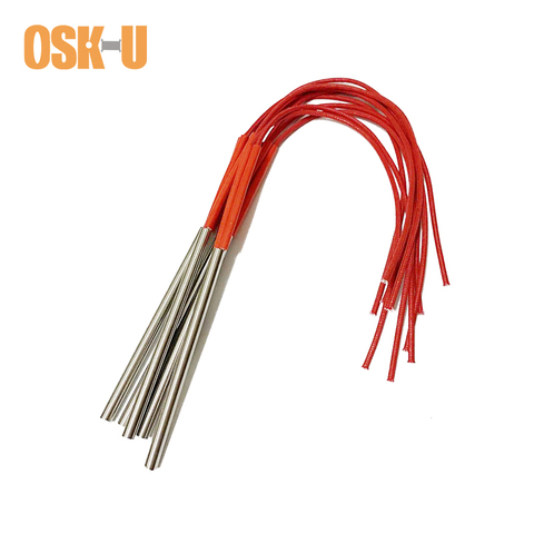 5PCS Electric Cartridge Heater Element 220V 6mm Tube Diameter Stainless Steel Tubular Heating Element Wattage 80W/100W/120W ► Photo 1/1