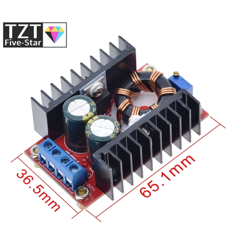 1pcs 150W Boost Converter DC-DC 10-32V to 12-35V Step Up Voltage Charger Module ► Photo 1/6