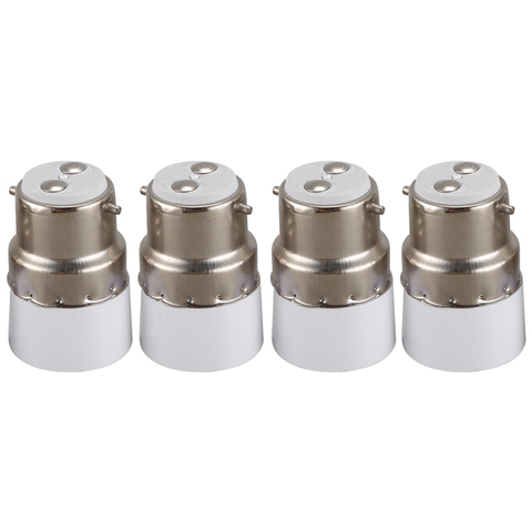 AC 220V B22 to E14 Base Socket Light Lamp Bulb Adapter Holder 4pcs ► Photo 1/6